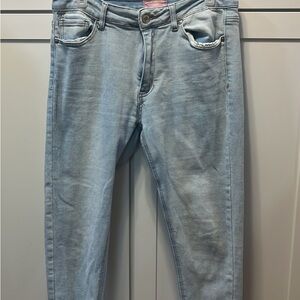 BAMBOO Women's Light Blue Skinny Jeans